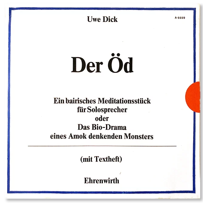 Uwe Dick Der ÖD 1980 Langspielplatte