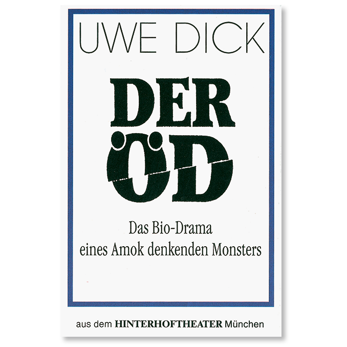 Musikkassette von Uwe Dick Der ÖD