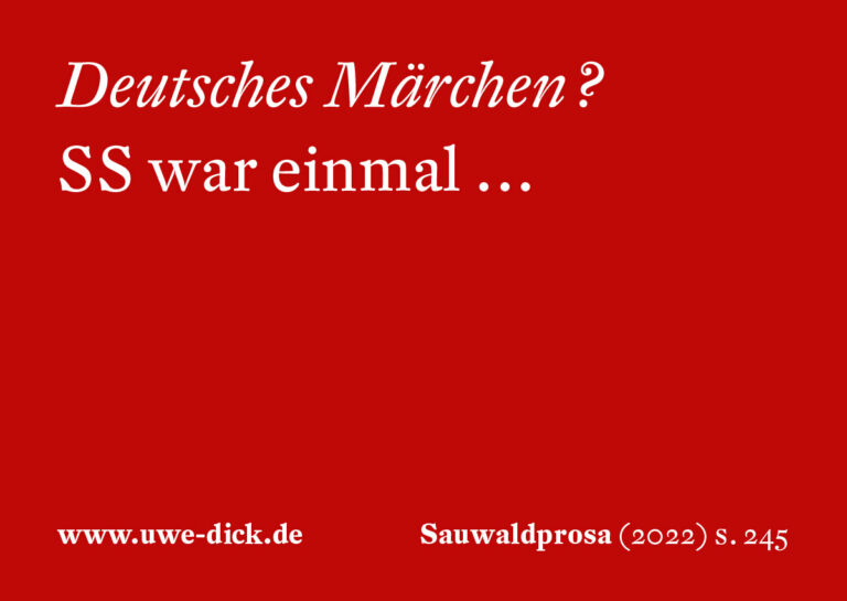 Uwe-Dick-Deutsches-Märchen